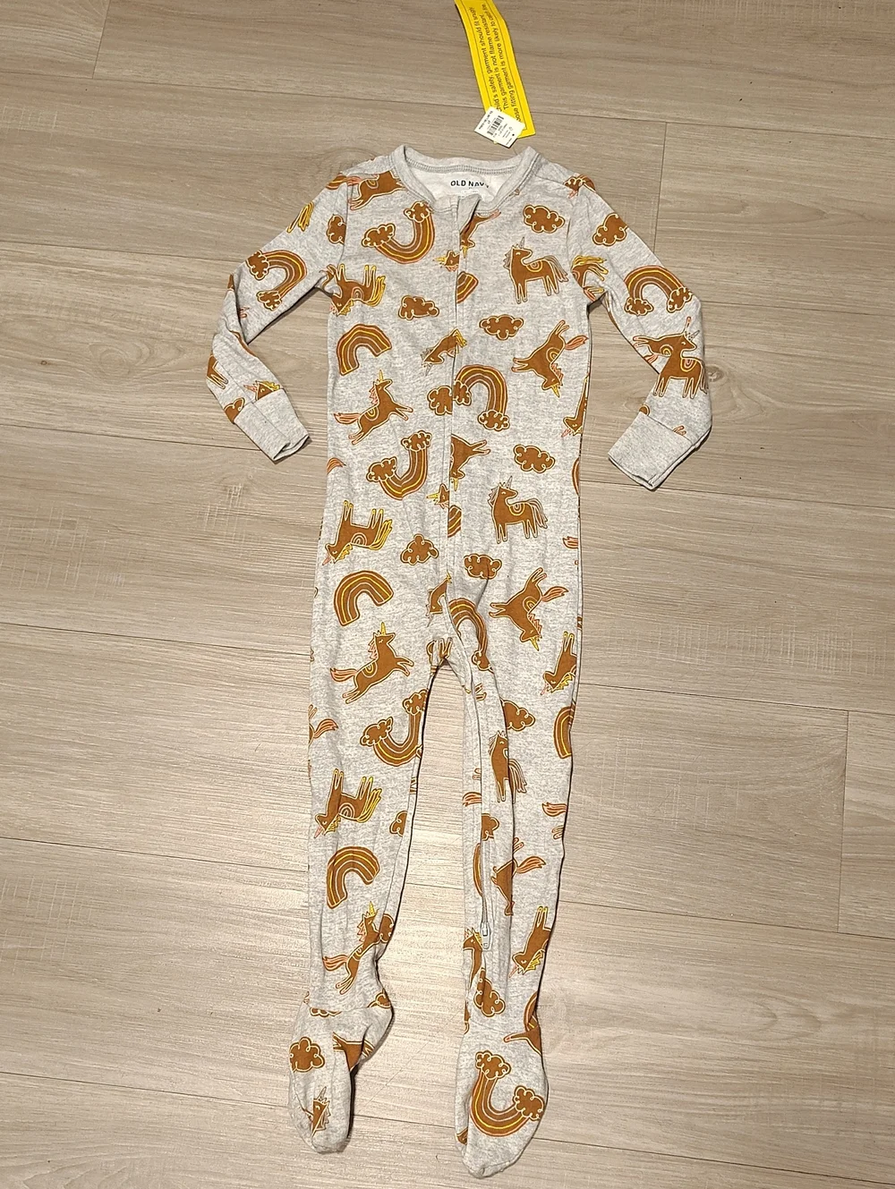 Old Navy Unicorn Footed PJs